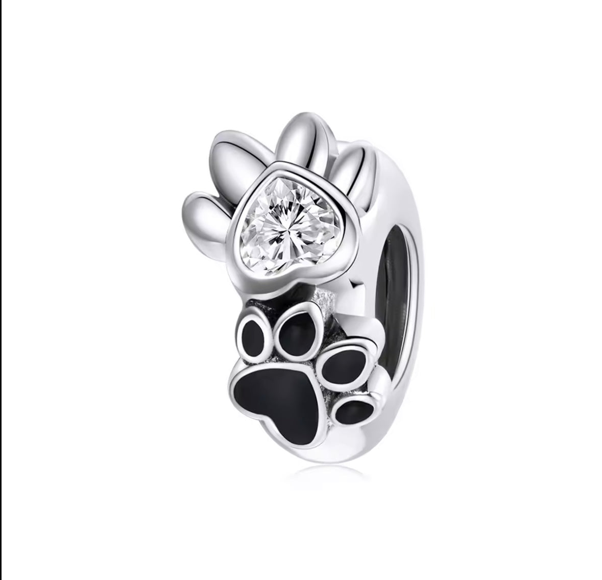 Paw Print Charm