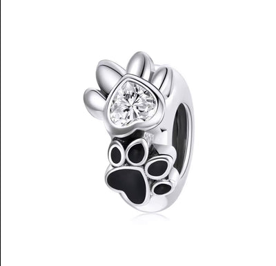 Paw Print Charm